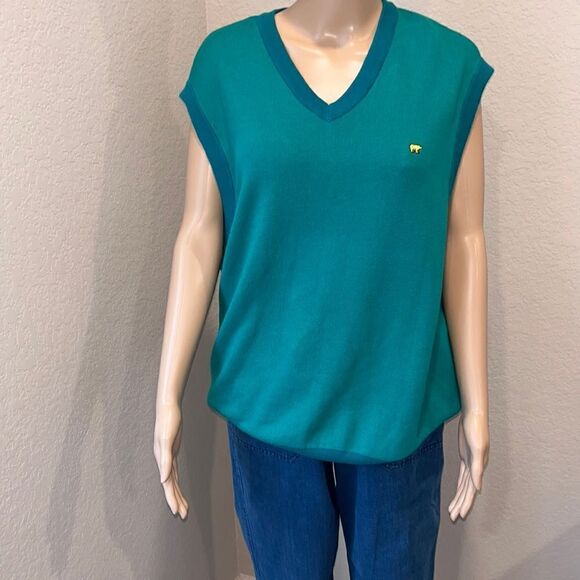 Vintage Nwot Jack Nicklaus golf two tone vest - Picture 1 of 7